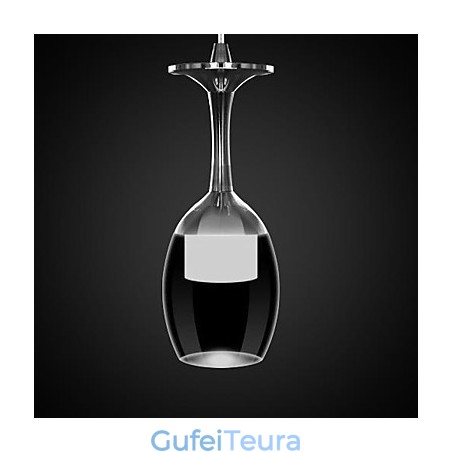 אור תליון מתכת כרום מודרני מודרני