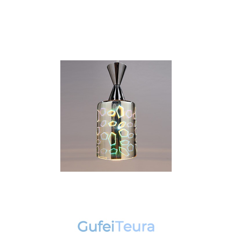 חריטת לייזר חלום מנורת תליון בציפוי כרום L