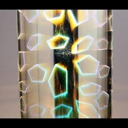 חריטת לייזר חלום מנורת תליון בציפוי כרום L