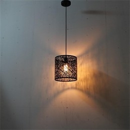 אמריקן קאנטרי רטרו נברשת ברזל עם ראש יחיד