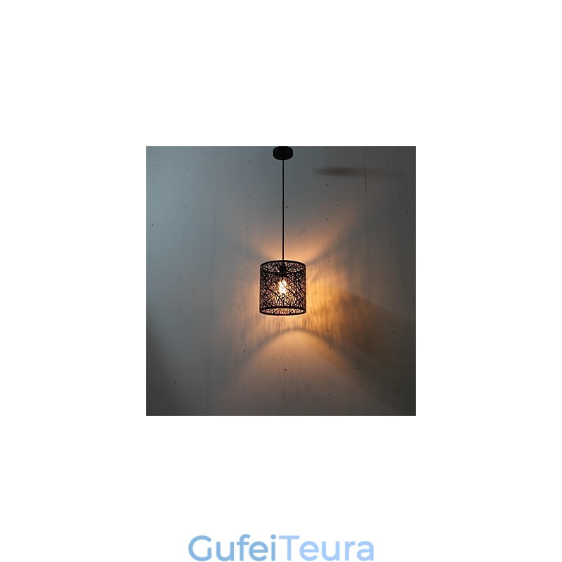 אמריקן קאנטרי רטרו נברשת ברזל עם ראש יחיד