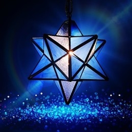 30 ס"מ אינדיבידואליות אמנותית מרפסת יצירתית כוכבים מודרניים מנורת Droplight