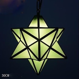 30 ס"מ אינדיבידואליות אמנותית מרפסת יצירתית כוכבים מודרניים מנורת Droplight
