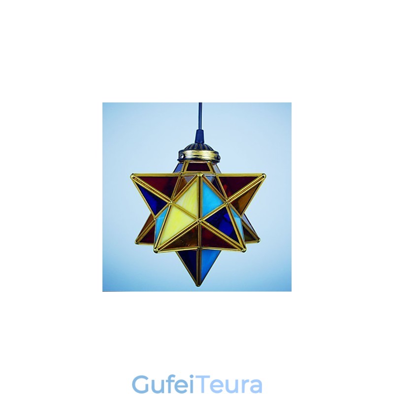 אינדיבידואליות אמנותית Creative Porch Modern Stars Droplight מנורה