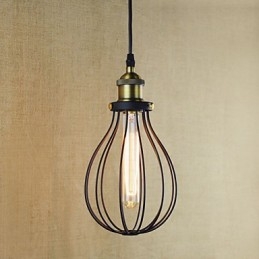 אורות תליון Rustic Lodge Vintage רטרו מתכת