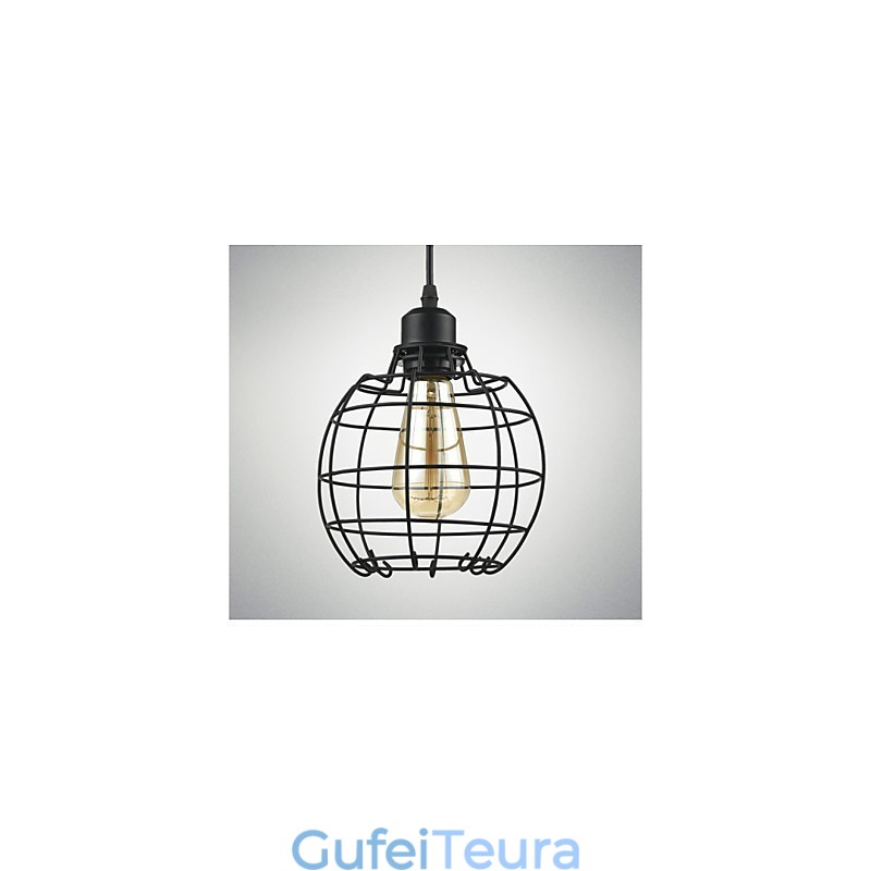 אדיסון תליון אור נברשת תיל כלוב אהיל תקרה תלוי