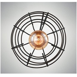 אדיסון תליון אור נברשת תיל כלוב אהיל תקרה תלוי