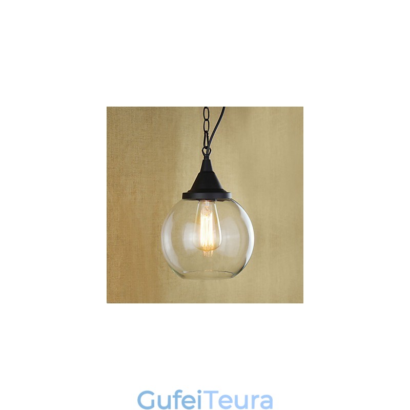 אורות תליון מסורתיים קלאסיים וינטג' רטרו קאנטרי מוסך מתכת