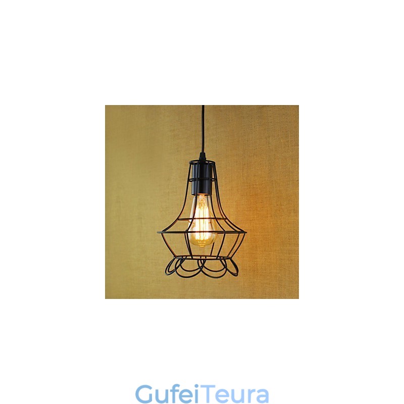 אורות תליון מסורתיים קלאסיים וינטג' רטרו קאנטרי מוסך מתכת