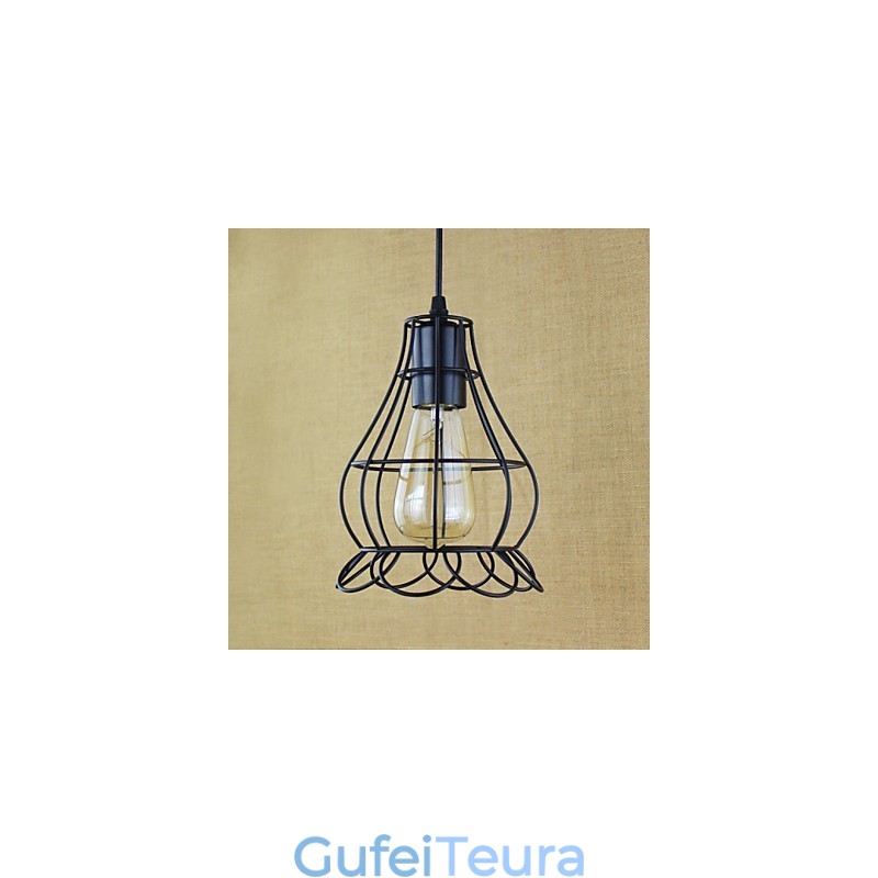 אורות תליון מסורתיים קלאסיים וינטג' רטרו קאנטרי מוסך מתכת