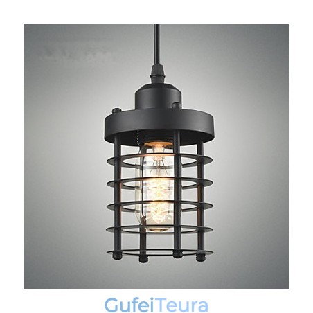 אורות תליון מסורתיים קלאסיים וינטג' רטרו קאנטרי מוסך מתכת