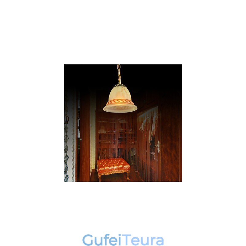 אורות תליון ברונזה אירופאי רטרו קלאסי