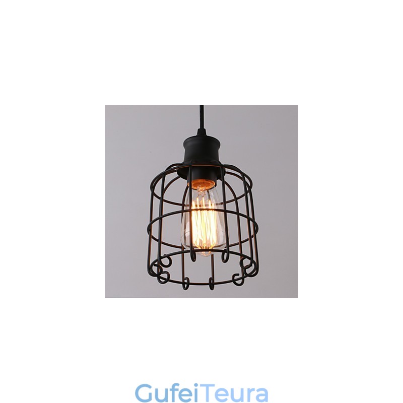 אורות תליון מיני סטייל כפרי לודג' רטרו קאנטרי מוסך מתכת