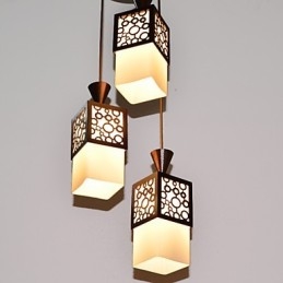 מנורת Droplight Country Woodiness אמריקאית