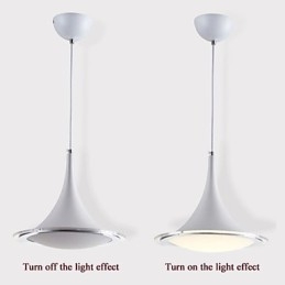 תאורת תליון חצוצרה Droplight נברשת אקרילית