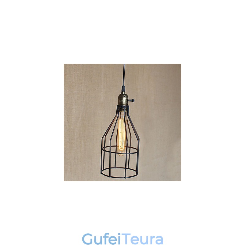 Americange תעשייתי רטרו נברשת קטנה