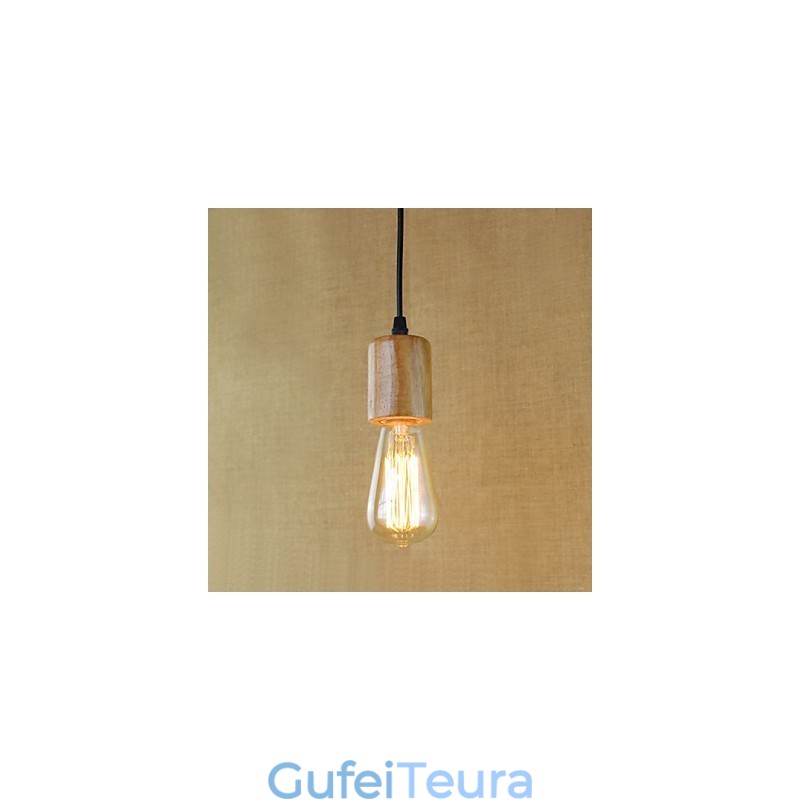 אורות תליון מסורתיים קלאסיים וינטג' רטרו קאנטרי מוסך עץ במבוק