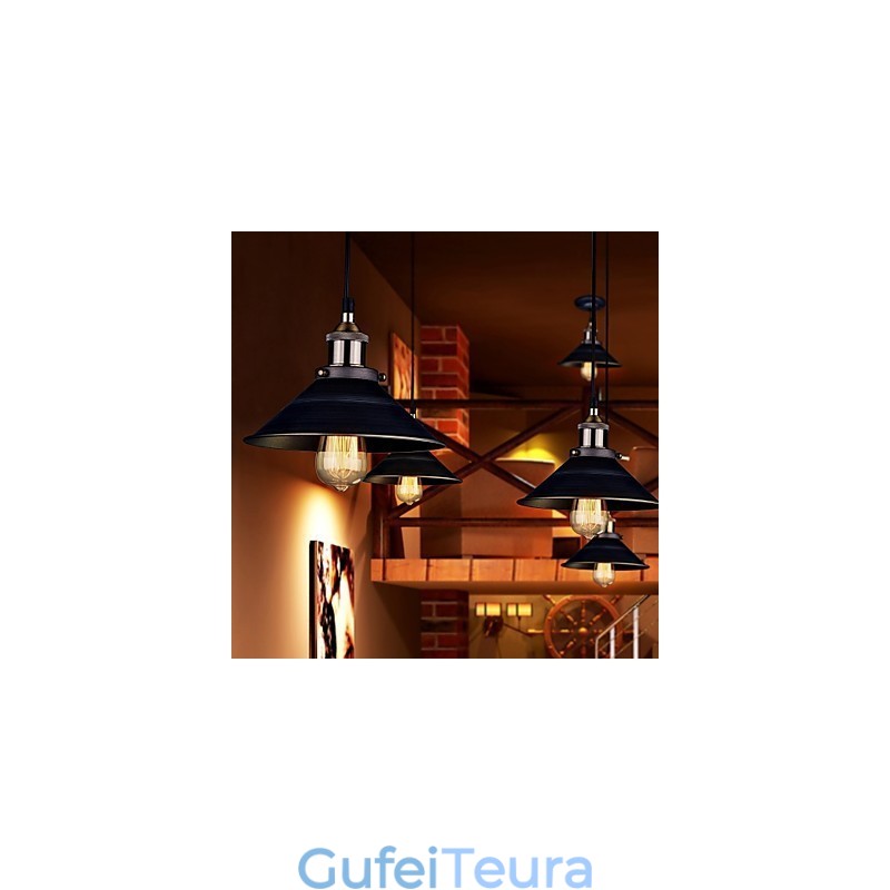 אורות תליון מסורתיים קלאסיים וינטג' רטרו מתכת