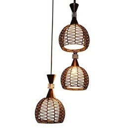 כפרי Cany Art אריגה קלאסית מכווצת Droplight מנורת אור