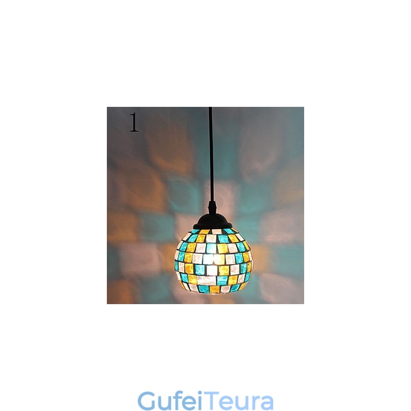 פשוט אופנה מרסלו G נברשת זכוכית משחזרת דרכים עתיקות אור