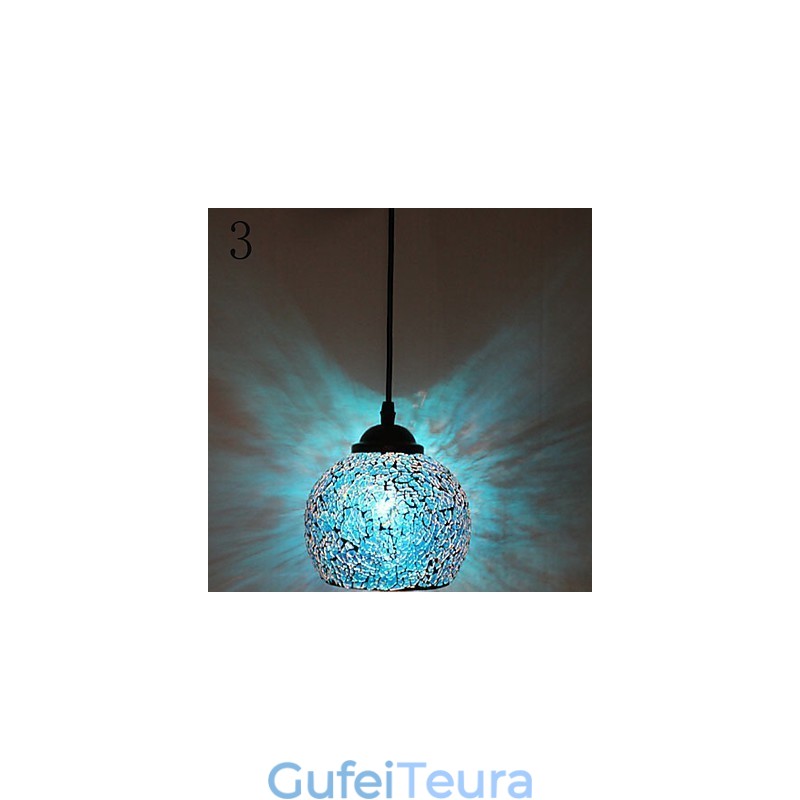 פשוט אופנה מרסלו G נברשת זכוכית משחזרת דרכים עתיקות אור