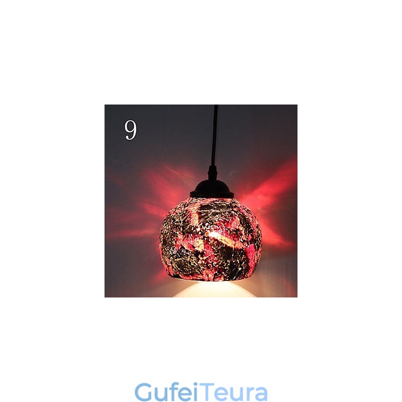 פשוט אופנה מרסלו G נברשת זכוכית משחזרת דרכים עתיקות אור