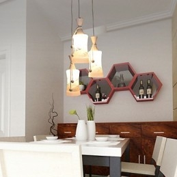 Creative Warm Air Line משאיר אור מנורת Droplight