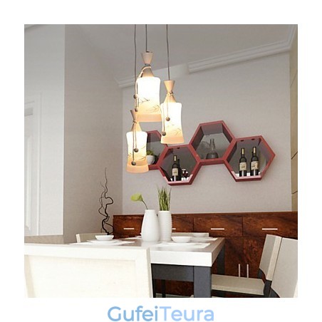 Creative Warm Air Line משאיר אור מנורת Droplight Creative Warm Air Line משאיר אור מנורת Droplight