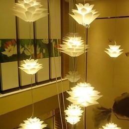 מנורת DropLight לקישוט מודרני לוטוס