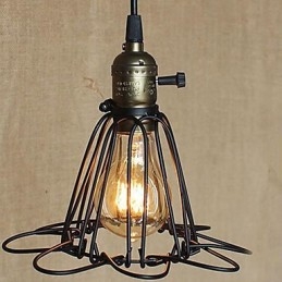 Simple Head Creative Hostels כיריים קטנות Droplight ברזל ברזל דלפק הקופה