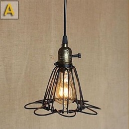 Simple Head Creative Hostels כיריים קטנות Droplight ברזל ברזל דלפק הקופה