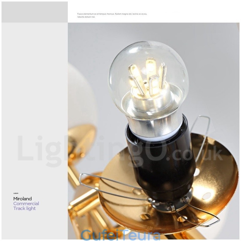 נברשת מודרנית עכשווית 16 אור עם גוון זכוכית ומנורה