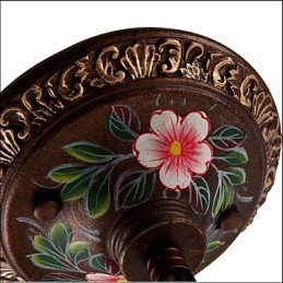 מנורת תליון אמנות מצוירת ביד רטרו תאורת מנורה