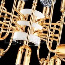 4 שכבות מודרני עכשווי 24 אור מנורה נברשת