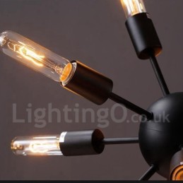 נברשת 12 אור רטרו וינטג' ספוטניק