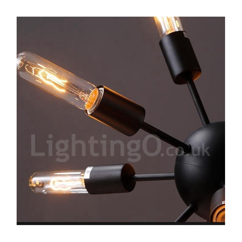 נברשת 12 אור רטרו וינטג' ספוטניק