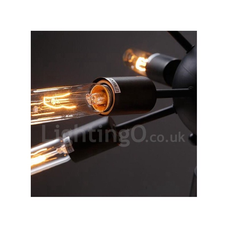 נברשת 12 אור רטרו וינטג' ספוטניק