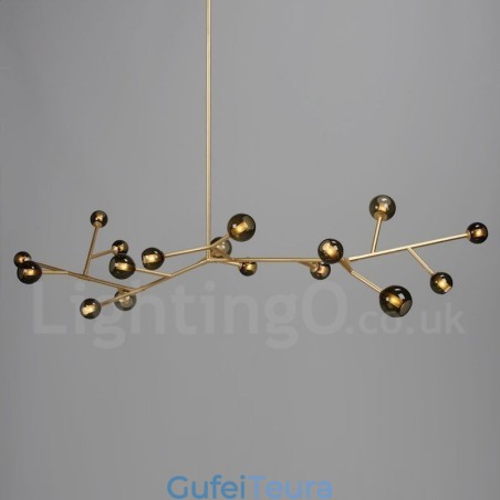 17 אור נברשת וינטג' קאנטרי אור