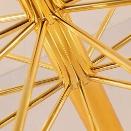 40 בהיר זהב 2 שכבות מודרנית עכשווית מנורת אור נברשת