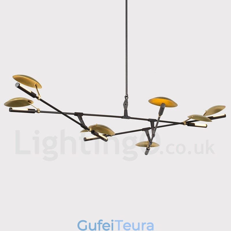 מנורת אור נברשת מודרנית עכשווית 8 אור