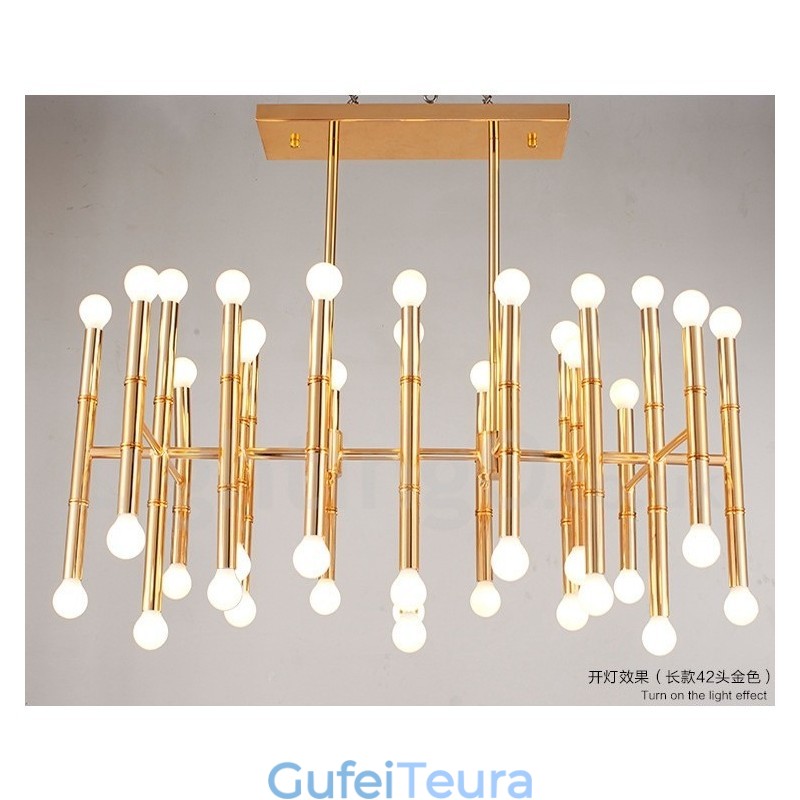 נברשת מודרנית מודרנית 42 אור לאור