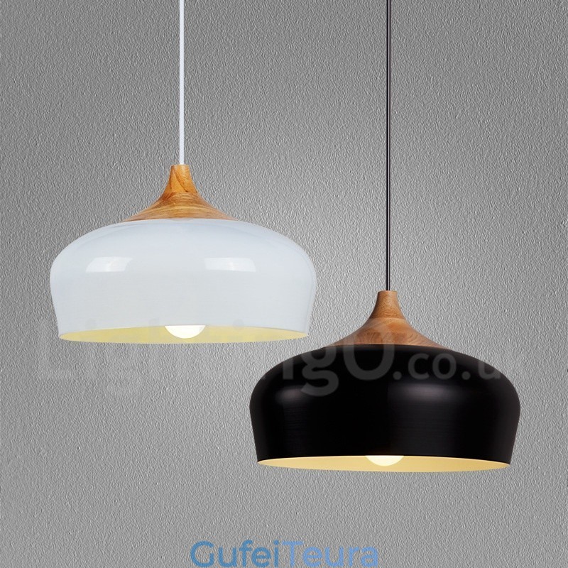 1 אור תליון עץ מודרני מודרני