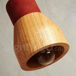 תליון וינטג' מעץ בטון