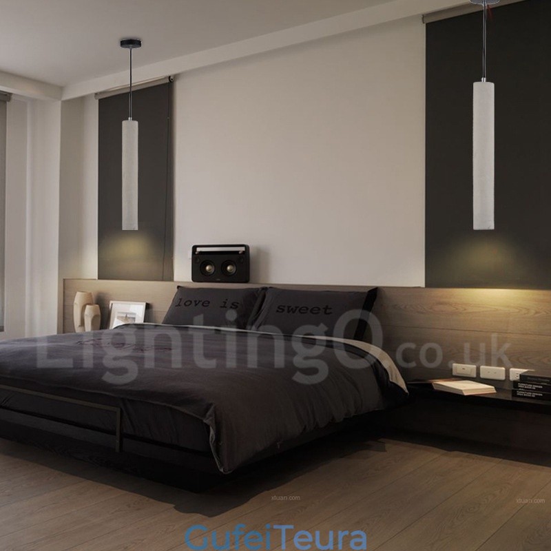 מודרני עכשווי 1 אור תליון בטון