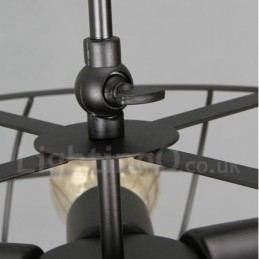 פנס תליון רטרו וינטג' 5 אור