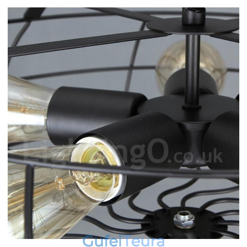 פנס תליון רטרו וינטג' 5 אור