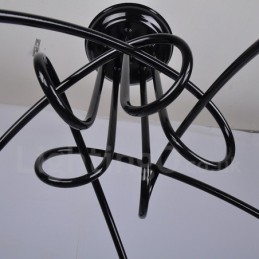 Black Country Metal 5 Light Chandelier Light