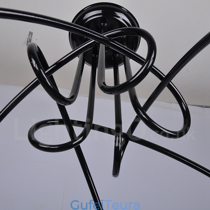 Black Country Metal 5 Light Chandelier Light