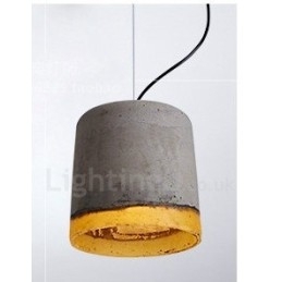 תאורת תליון אור מודרנית עכשווית Concrte 1