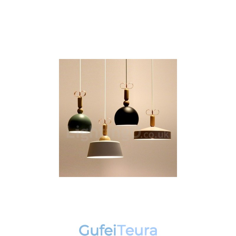 תאורת תליון מודרנית עכשווית רבת צבעים